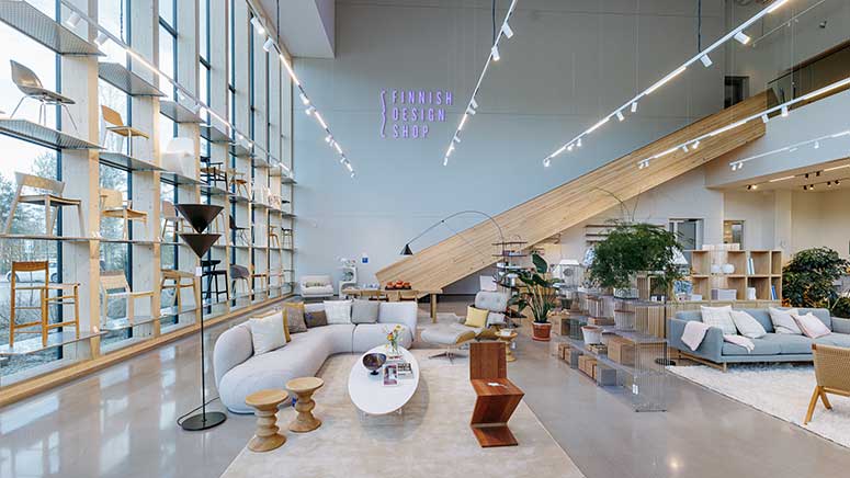 Finnish Design Shopin Showroom.